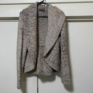 Women's Beige Cardigan Sweater